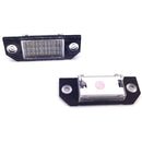 2x LED Number License Plate Light Pure White Lamp For Ford Focus C-MAX MK2 EVV