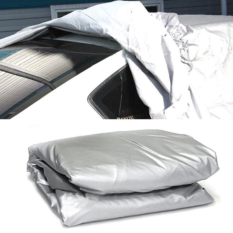 Full Car Cover UV Protection Dust Rain Snow Frost Wind Thickened Waterp AXH