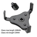 Flat Three-Claw Machine Filter Wrench Filter Wrench Oil Grid Disassembly MWM