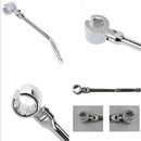 Car Oxygen Sensor Wrench Sleeve Socket Flexible Curved Rod Angle Remova WIC