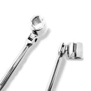 Car Oxygen Sensor Wrench Sleeve Socket Flexible Curved Rod Angle Remova WIC