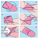 5PCS Silicone Nail Art Tips Soak Off Clip Cap Set UV Gel Polish Remover BNM