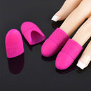 5PCS Silicone Nail Art Tips Soak Off Clip Cap Set UV Gel Polish Remover BNM