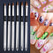 Professional Round Sable Acrylic Nail Art Brush Various Size 2 4 6 8 10 12 HNK