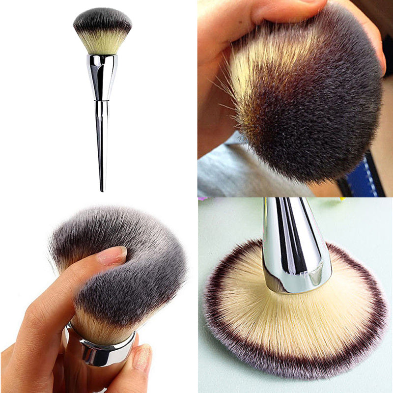 Soft Beauty Powder Blush Big brush Flame Foundation Make Up Tool Cosmetic SMd