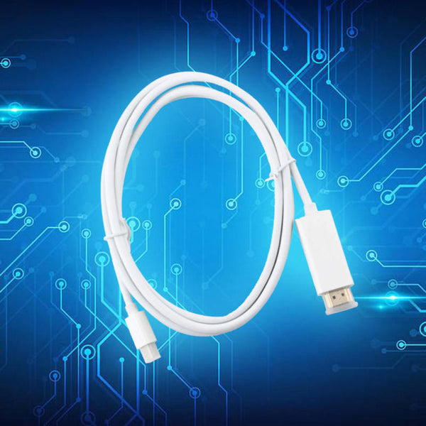 1PC Display Port To HDMI TV AV HDTV DV Camera Adapter Digital Cable 1.8M MUB