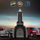 2 USB Ports Car Cigarette Lighter LCD Digital Voltage Meter Voltmeter Charger 5V