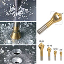 Titanium Coated HSS Countersink Deburring Drill Bit For Metal Steel Plastic Wood