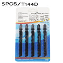 5x T144D 100mm Reciprocating Jig Saw Blade Steel for Wood Board Plastic GTD