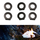 6PCS Flint Scraper Stone Outdoor Survival Camping Magnesium Fire Starter IVT