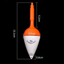 3PCS Smart LED Electronic Fishing Float Rock Plastic Fishing Floats Bu WAT CJB