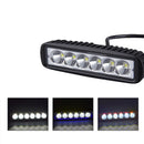 6-LED Work Light Bar Spot Flood Lights Driving Lamp Offroad Car Truck SUV ZUF