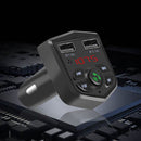 Hands-free Bluetooth 5.0 Car Kit FM Transmitter USB Charger Adapter MP3  VNX
