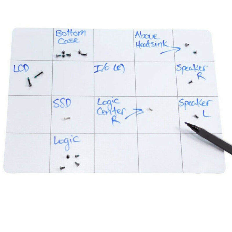30x25cm Screw Pad Magnetic Project Work Surface Mat Cell Phone Repair Tool