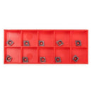 10pcs CCMT060204 Lathe CNC Carbide Blades Insert for Turning Tool New PUH WCM