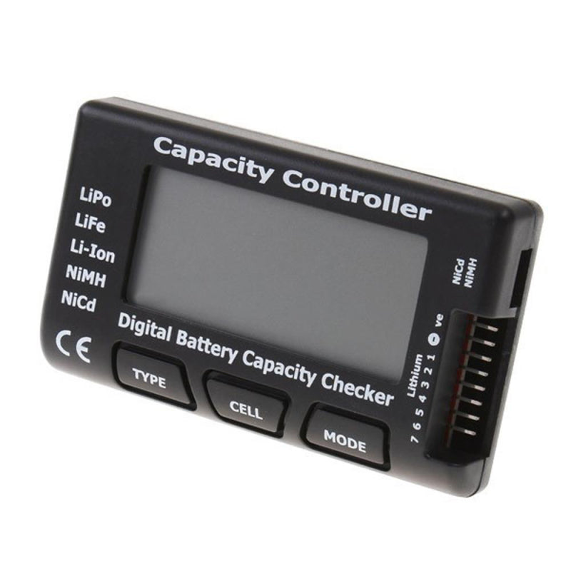 Digital Battery Capacity Checker RC Cell Meter 7 Cellmeter LiPo LiFe Li- YLT