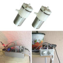 2X DC 3.7V Micro 370 Motor Mini Air Pump Vacuum Pump Self-Priming Breas LMB