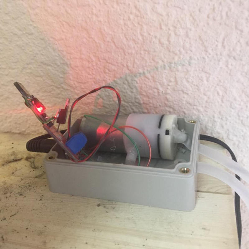 2X DC 3.7V Micro 370 Motor Mini Air Pump Vacuum Pump Self-Priming Breas LMB