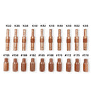 New Durable 20Pcs Motorcycle Carburetor Main jets Injectors Nozzle Kit