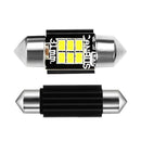 4x No Error 6 SMD LED Light 239 272 262 C6W Canbus Xenon White Festoon Bulb