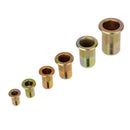 175pcs Set Rivet Nut Mixed Zinc Steel Rivnut Insert Nutsert Threaded M3 FMK