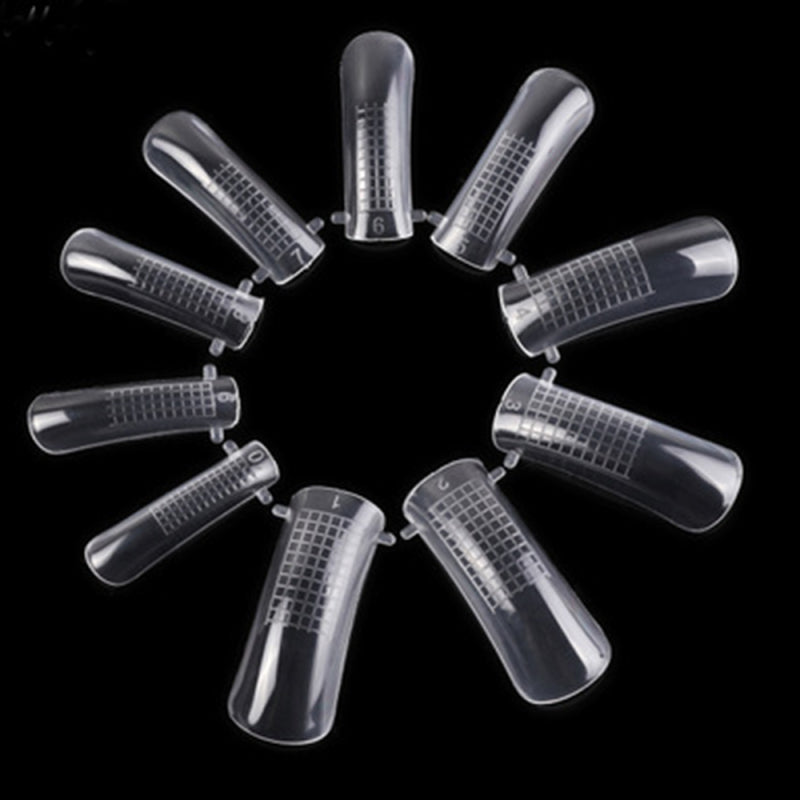 100pcs Nail Fast Phototherapy Crystal Extended Armor Sheet Nail Mold Beauty Tool