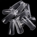 100pcs Nail Fast Phototherapy Crystal Extended Armor Sheet Nail Mold Beauty Tool