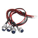24x LED Indicator Light Lamp Pilot Dash Directional Car Motorcycle Boat dfs