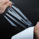 Universal Clear Film Vinyl Car Door Sill/Edge Paint Protector Anti-Scratch PLQ