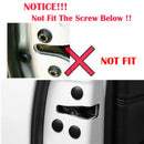 48PC Universal Car Interior Door Lock Screw Protector Cover Cap Trim Acc ZJT