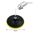 7pcs Car Polishing Pads Sponge Woolen Waxing Buffing Kits M14 Drill Adapt OHI
