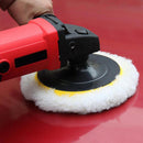 7pcs Car Polishing Pads Sponge Woolen Waxing Buffing Kits M14 Drill Adapt OHI