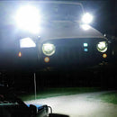 2PCS 4 inch LED Work Light Bar 60W Spot Flood Combo Row Driving Lamps IXC