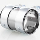 2.5 Inches Exhaust Pipe Clamp Modification Stainless Steel Tail Throat H SWC