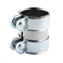 2.5 Inches Exhaust Pipe Clamp Modification Stainless Steel Tail Throat H SWC