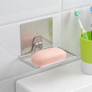 Self Adhesive Sticky Pad Stainless Steel Soap Holder For Home Kitchen Bathroom