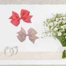Ribbed Tape Swallowtail Bow Children's Hairpin Baby Hair Clip Headdress F NNT
