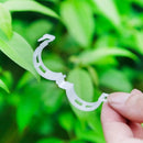 100pcs Veggie Garden Plant Support Clips for Trellis Twine Tomato Greenhouse