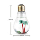 Bulb USB Humidifier Desktop Air Purifier Diffuser Spray Hydrate For Home Decor d