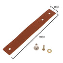 Leather Drawer Pull Leather Cabinet Pull Leather Door Handle Leather Kn JEM