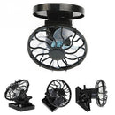 Mini Clip On Solar Power Energy Panel Cooling Cell Fan Cooler for Travel C XAU