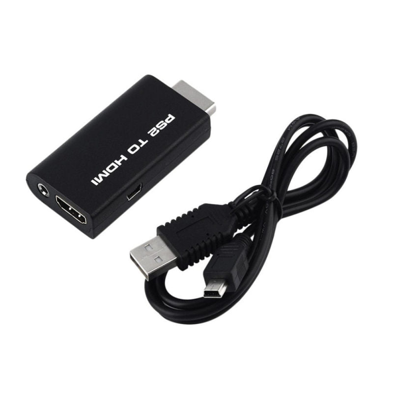 PS2 to HDMI Cable Converter Adapter with Audio Output for 1080P HDTV YJB