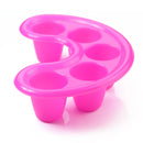 2 PCS Nail Art Tips Hand Soak Bowl Tray Treatment Remover Manicure Soakin KJM