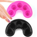 2 PCS Nail Art Tips Hand Soak Bowl Tray Treatment Remover Manicure Soakin KJM
