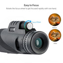 Day Night Vision 40x60 Optical Monocular Hunting Camping Hiking Telescope AXZ