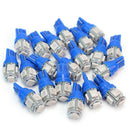 20Pcs Useful T10 5050 SMD 5 LED Blue Light Car Bright Lamp Bulb DC 12V  ISV