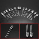 100pcs 5mm LED Lights Infrared Emitters IR Emitting Diodes 940nm Wave  dfh