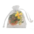 50x Nice Organza Wedding Party Candy Chocolate Gift White Butterfly Pouc FXT