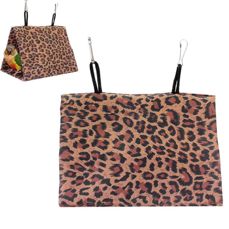 Pet Bird Parrot Parakeet Warm Hammock Cage Soft Hut Tent Bed Hanging Cave