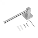 New Stainless Steel Toilet Roll Paper Holder Bathroom Wall Mounted Rack WVN